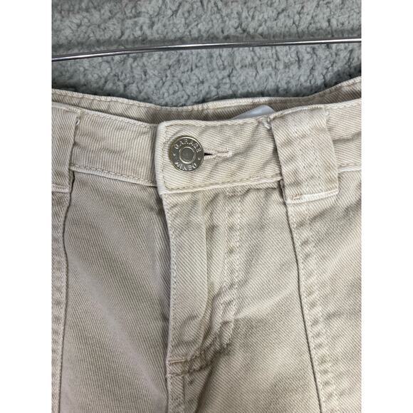Women's Beige High Waisted Cargo Pants Size 1 Garage - Picture 8 of 11